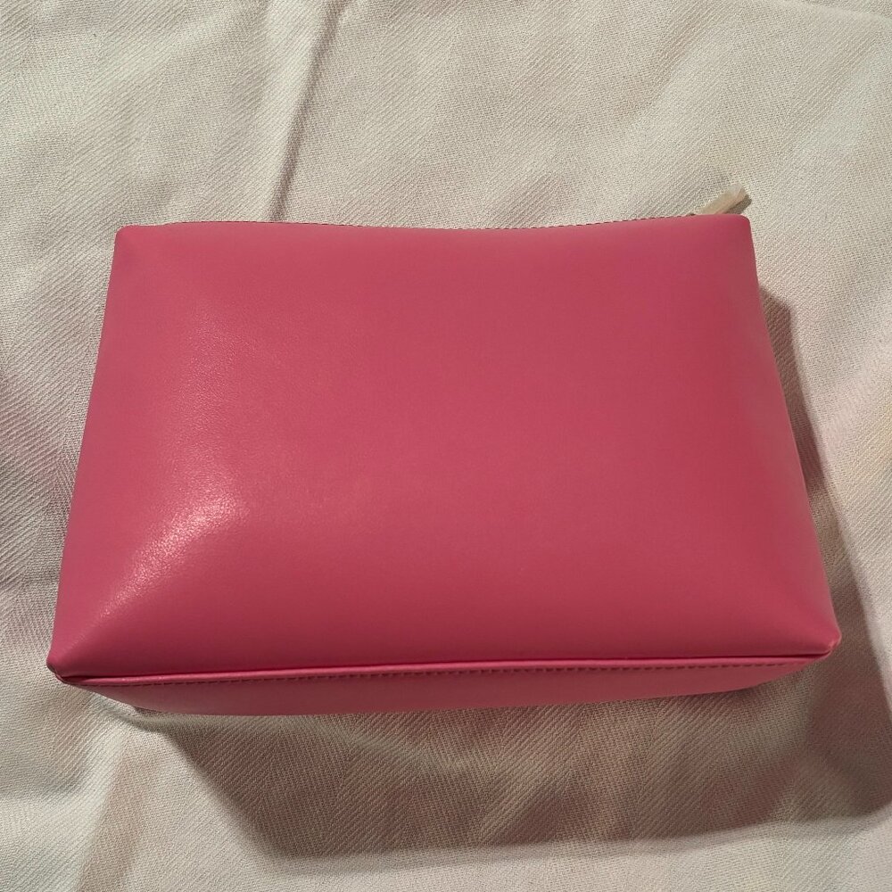 FINAL MARK DOWN!! Staud Pink Leather & PVC Medium Shirley Handbag - Picture 6 of 9
